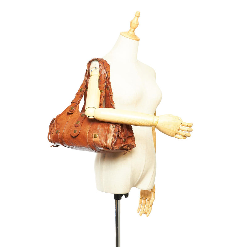 Chloe Silverado Leather Shoulder Bag (SHG-20149)
