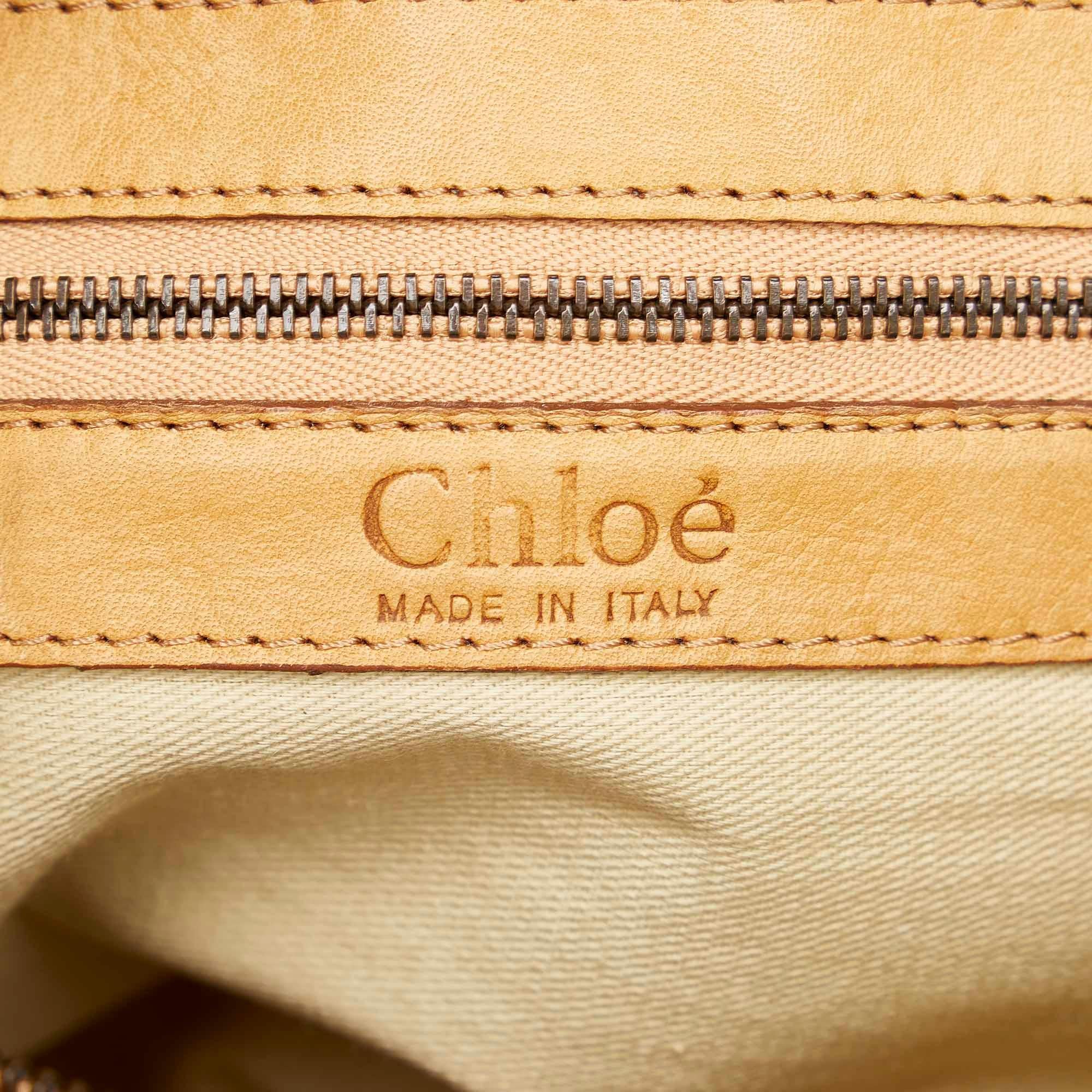 Chloe Silverado Leather Shoulder Bag (SHG-22029)