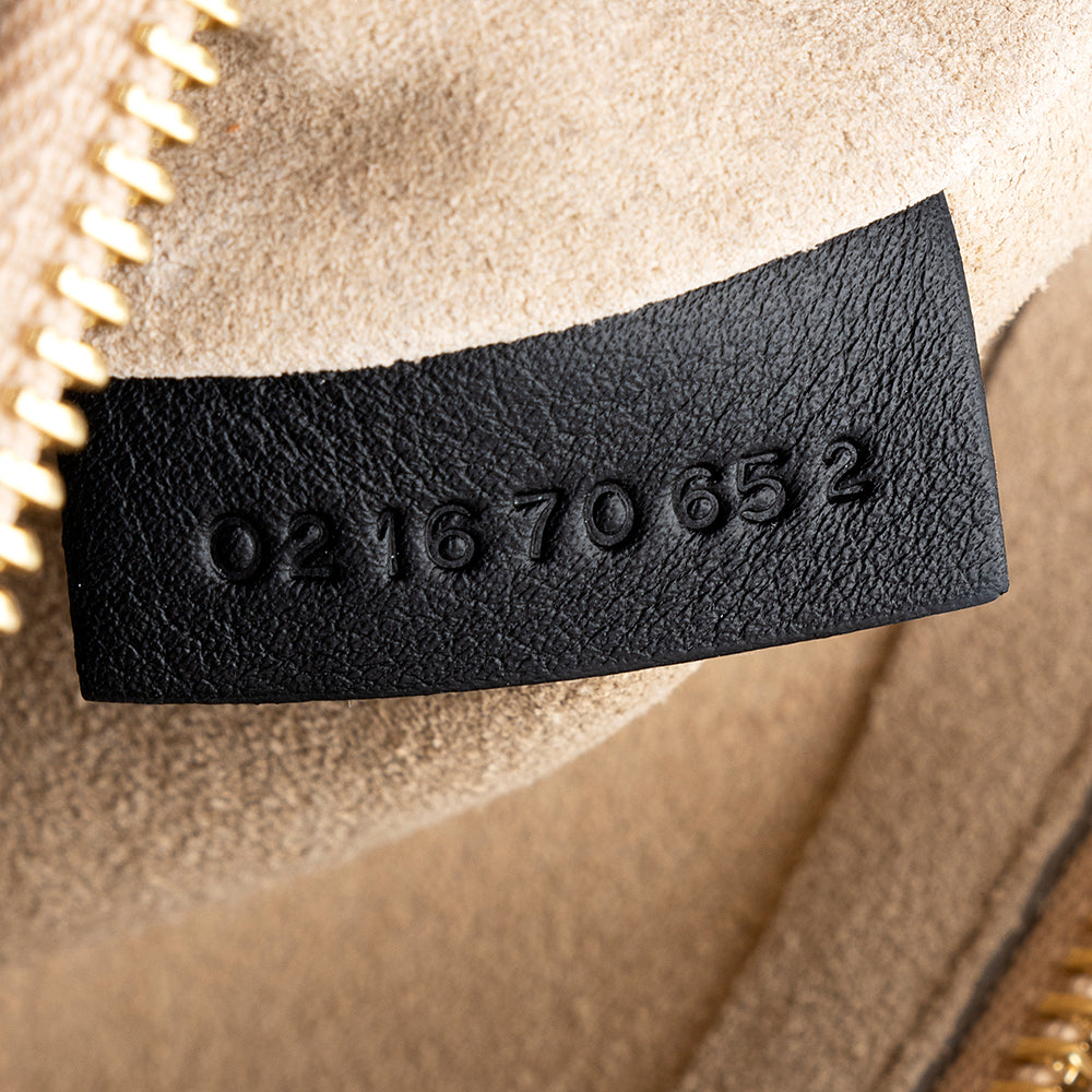 Chloe Suede Patchwork Faye Medium Shoulder Bag (SHF-18803)