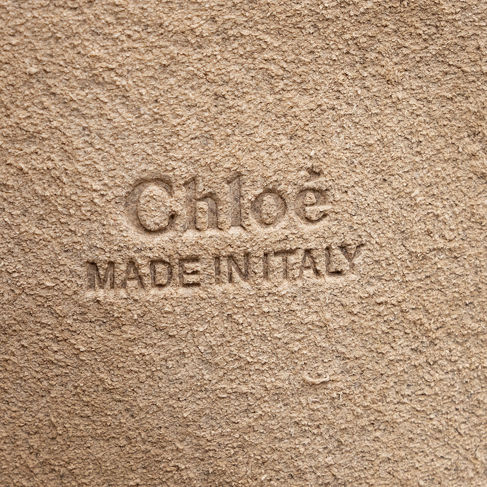 Chloe Suede Patchwork Faye Medium Shoulder Bag (SHF-18803)