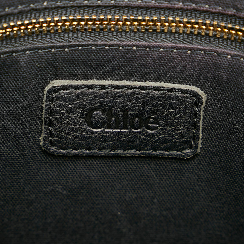Chloe Woven Straw Shoulder Bag (SHG-23251)