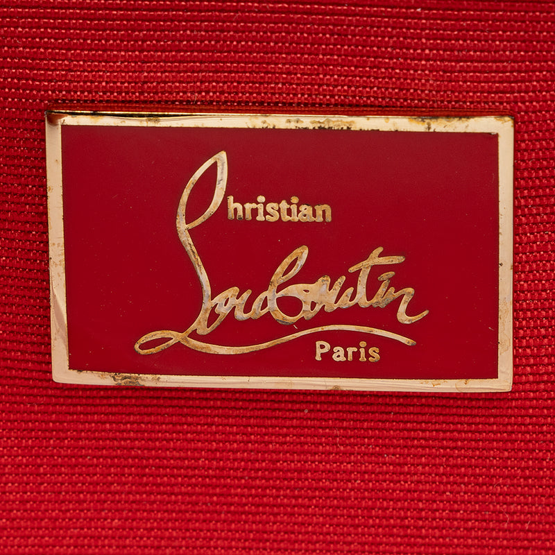 Christian Louboutin Patent Leather Pigalle Clutch (SHF-20777)