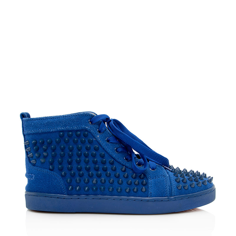 Christian Suede Allover Spikes High Top - Men's Siz – LuxeDH