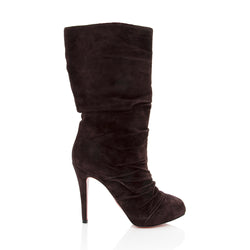 Christian Louboutin Suede Prios Boots - Size 6 / 36 (SHF-18839)