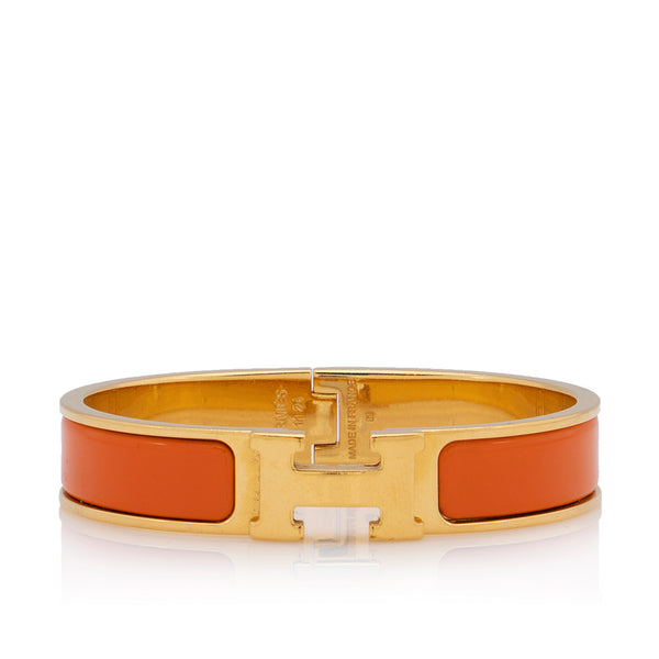 Hermes Clic Clac H Narrow Bracelet (SHF-23179)