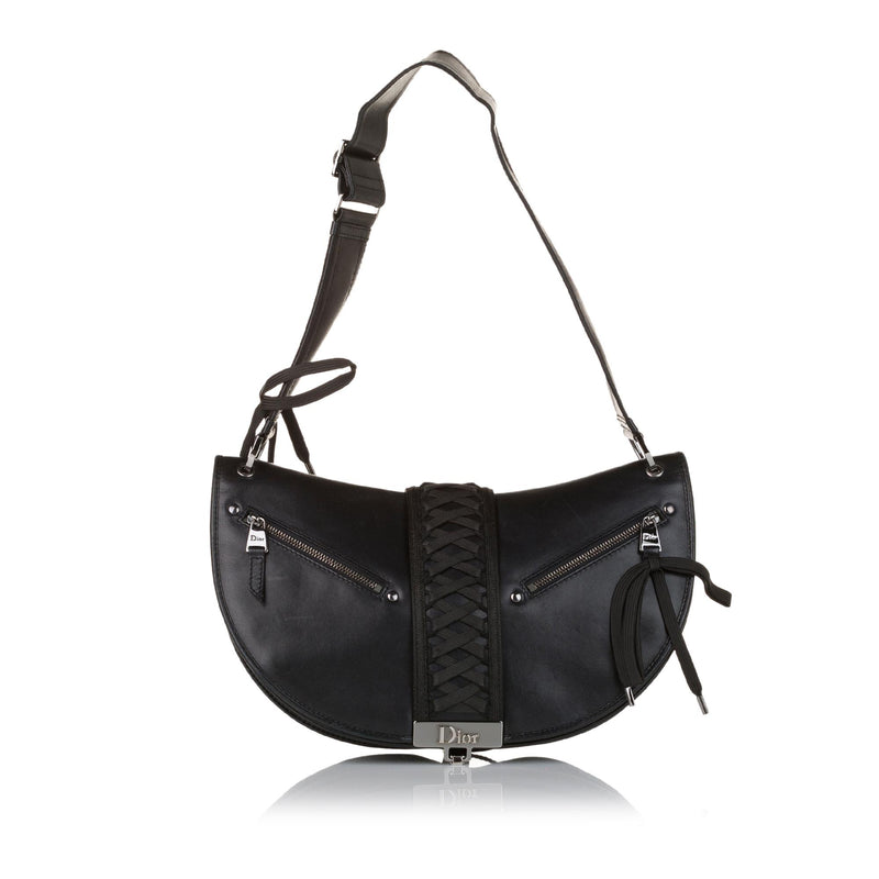 Dior Admit It Corset Leather Shoulder Bag (SHG-31208)
