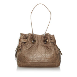 Dior Cannage Drawstring Bucket Bag (SHG-29477)