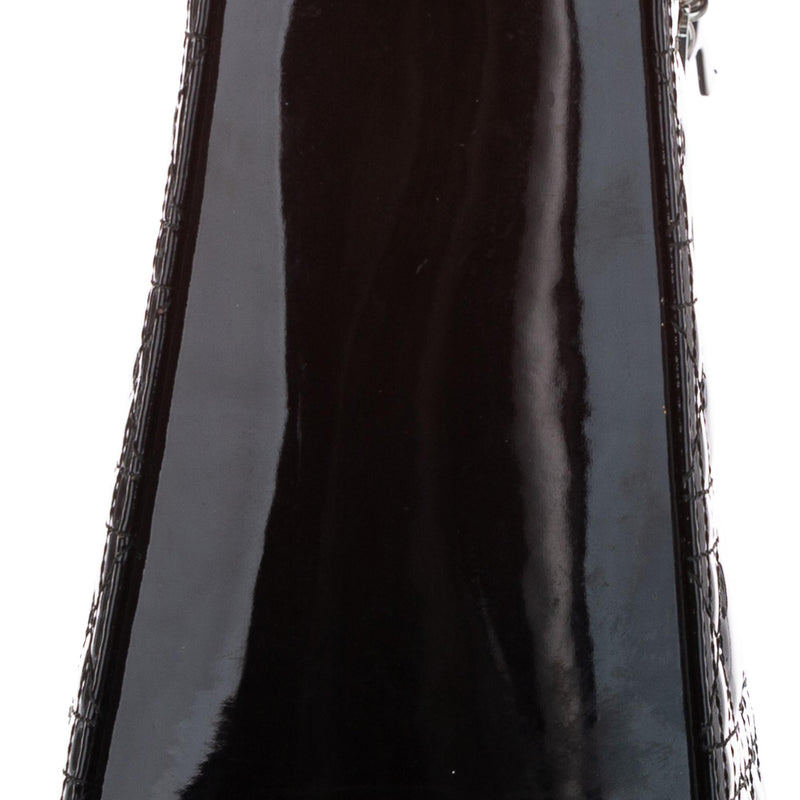 Dior Cannage Lady Dior Patent Leather Satchel (SHG-27939)