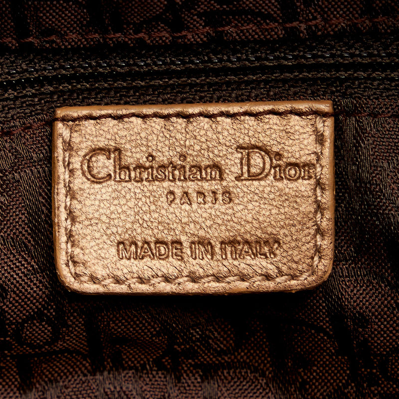 Dior Cannage Leather Bucket Bag (SHG-24774)