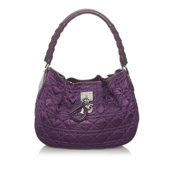 Dior Cannage Nylon Hobo Bag (SHG-30081)