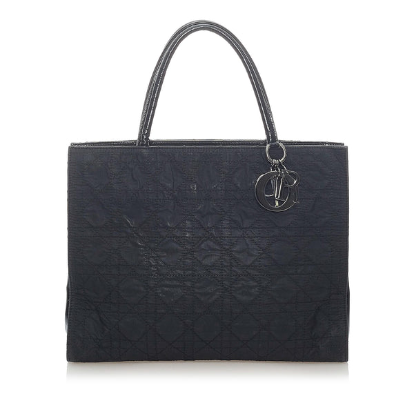 Dior Cannage Nylon Shopper Tote Bag (SHG-33191)