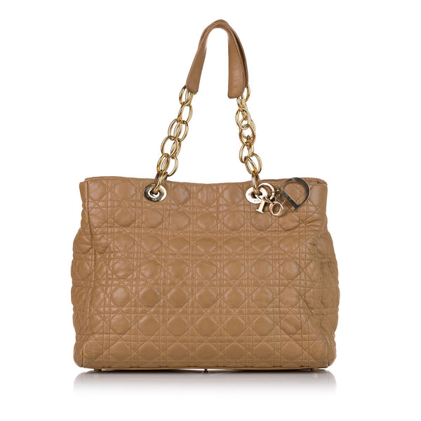 Dior Cannage Soft Shopper Tote Bag (SHG-33403)