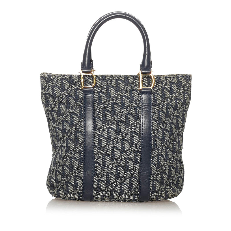 Dior Dior Oblique Canvas D-Ring Handbag (SHG-28255)
