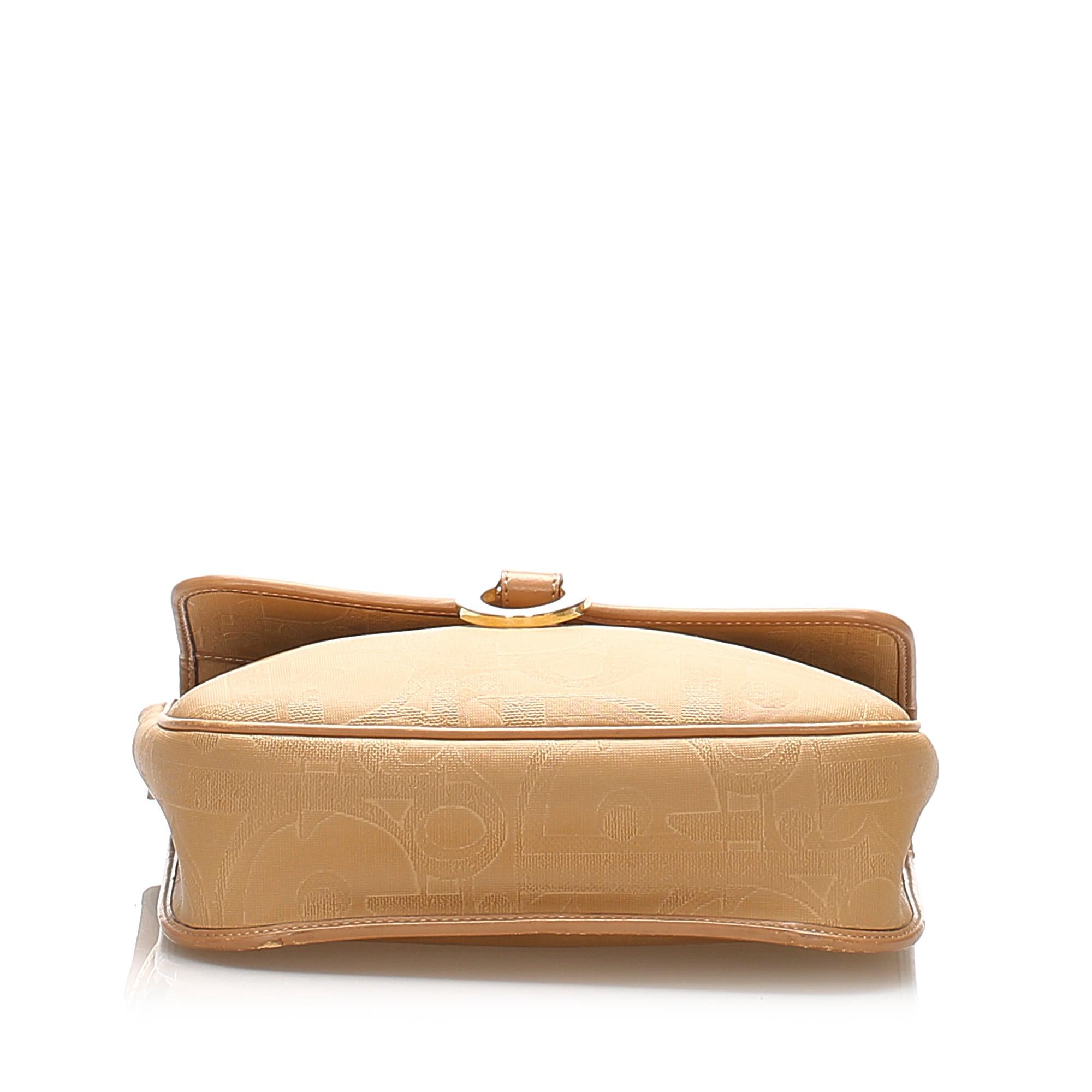 Dior Dior Oblique Leather Crossbody Bag (SHG-15318)