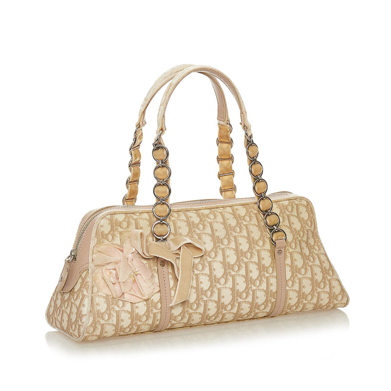Dior Dior Oblique Romantique Canvas Handbag (SHG-27902)