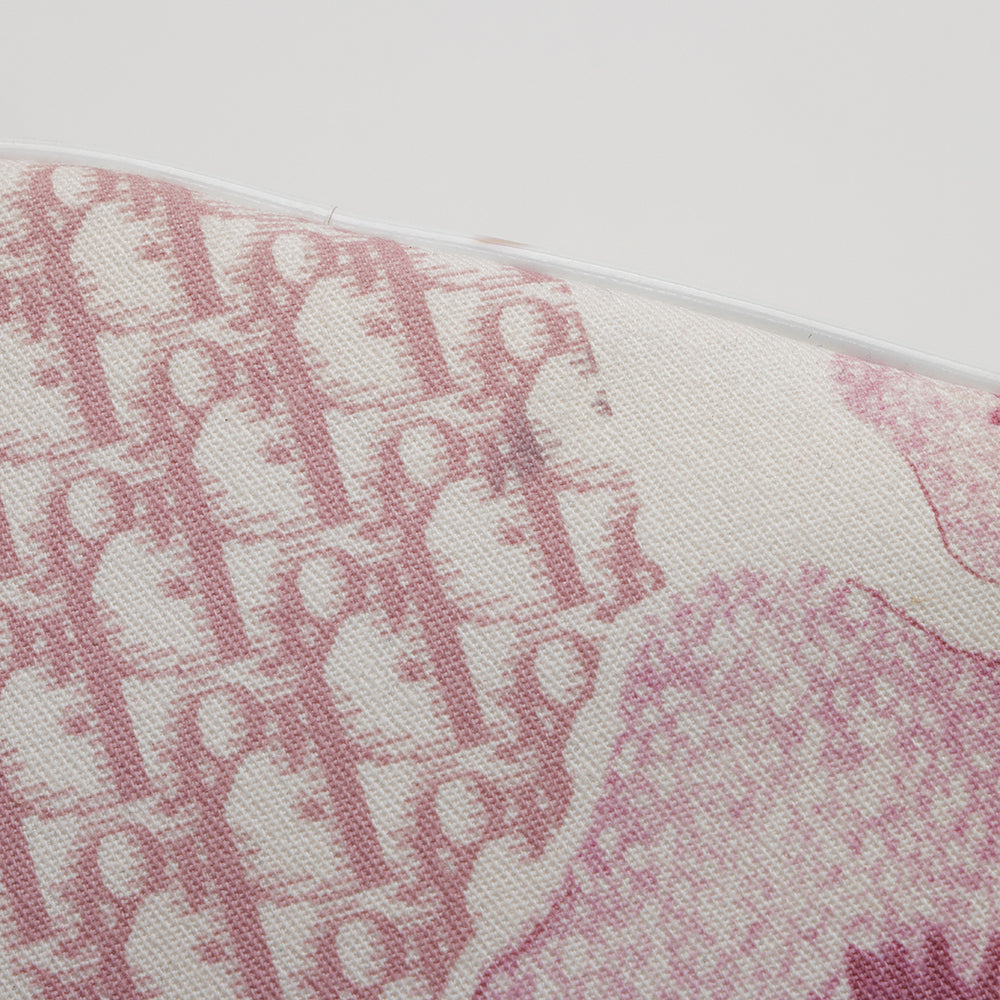 Dior Diorissimo Vintage Flowers Saddle Shoulder Bag (SHF-20424)