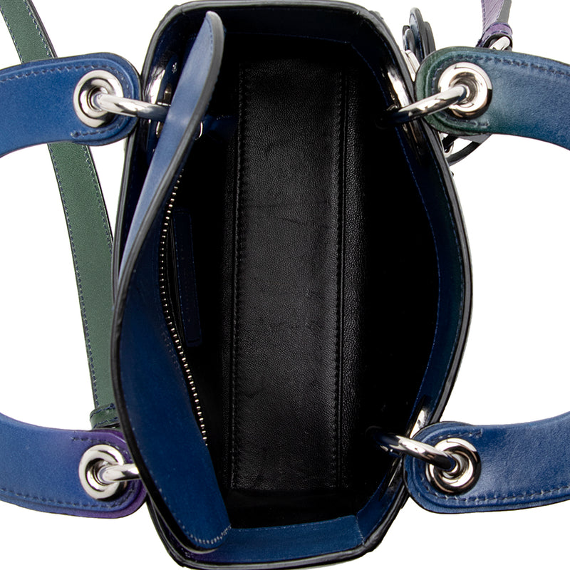 Dior Gradient Leather Lady Mini Tote (SHF-21602)