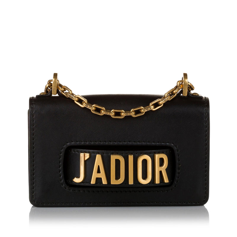 Dior JaDior Chain Leather Flap Bag (SHG-34510) – LuxeDH