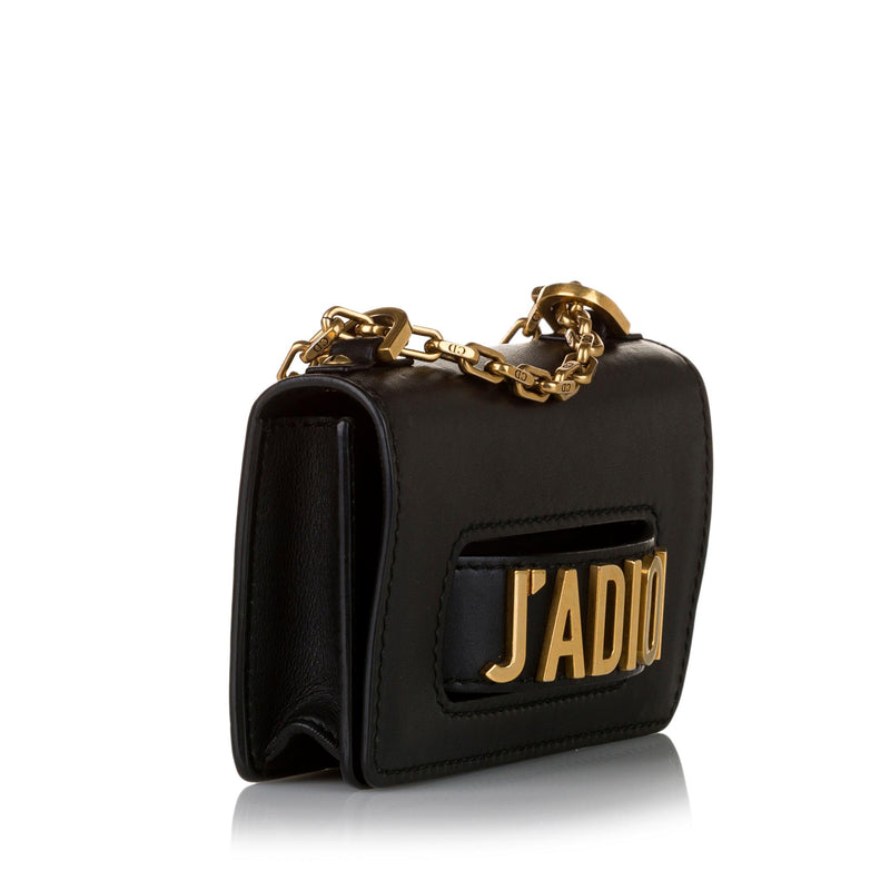 Dior JaDior Chain Leather Flap Bag (SHG-34510) – LuxeDH