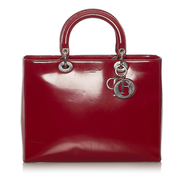 Dior Lady Dior Leather Handbag (SHG-31142)