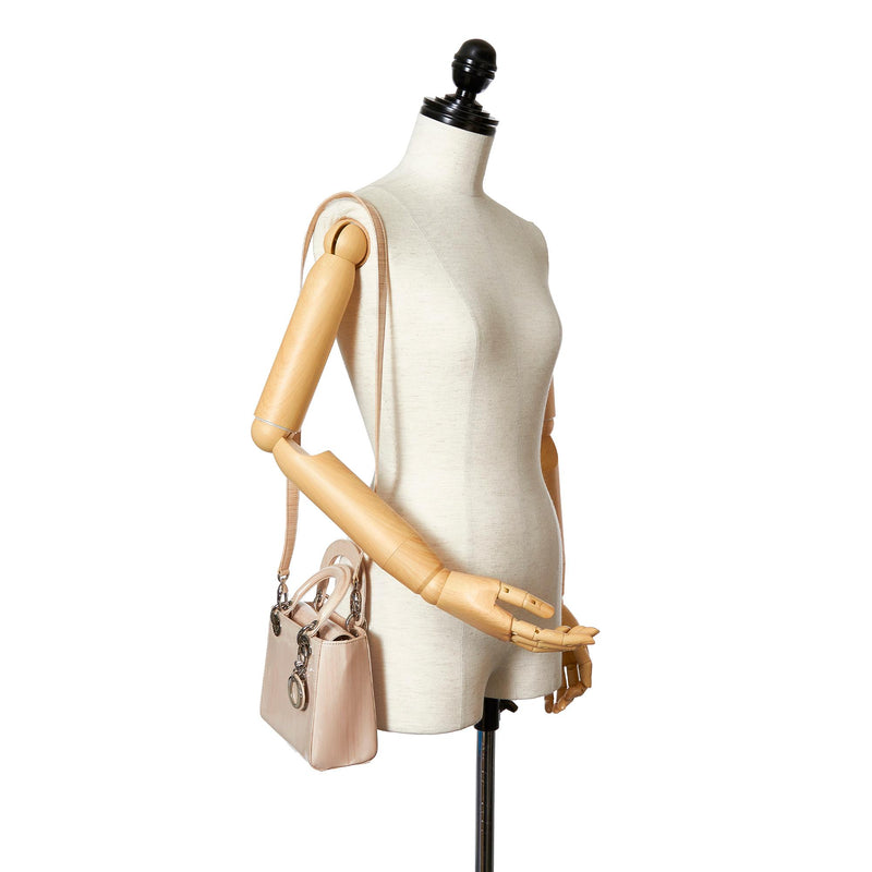 Dior Lady Dior Leather Satchel (SHG-25528)