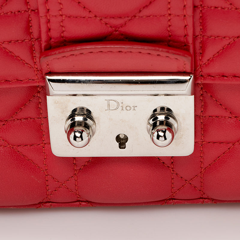 Dior Lambskin Miss Dior Medium Flap Bag - FINAL SALE (SHF-21858)