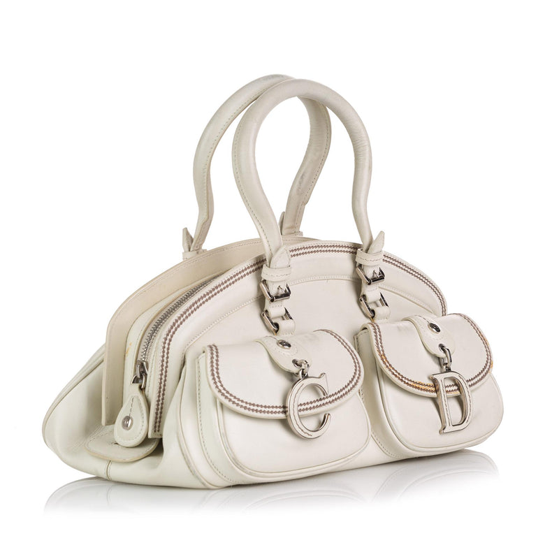 Dior Leather Detective Handbag (SHG-35938)