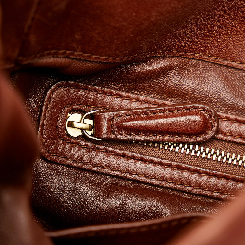 Dior Leather Lambskin Libertine Hobo (SHG-28523)