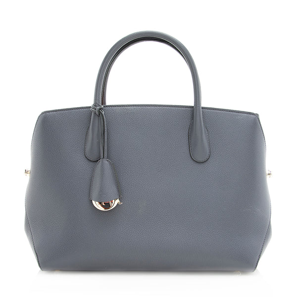 Dior Leather Open Bar Large Tote (SHF-19527)