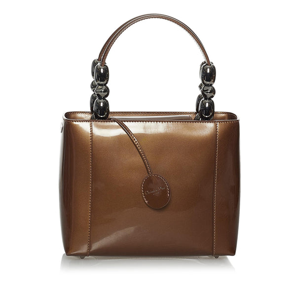 Dior Malice Patent Leather Handbag (SHG-28278)