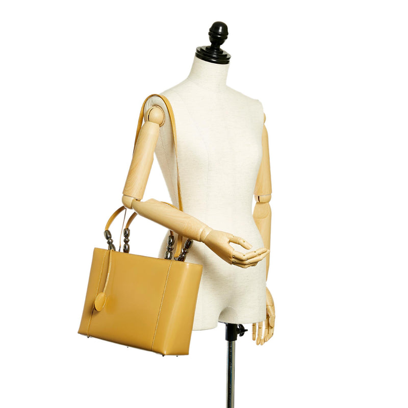 Dior Malice Pearl Leather Satchel (SHG-27823)
