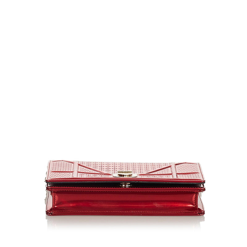 Dior Medium Micro-Cannage Diorama Shoulder Bag (SHG-25948)