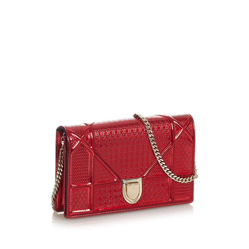 Dior Medium Micro-Cannage Diorama Shoulder Bag (SHG-25948) – LuxeDH