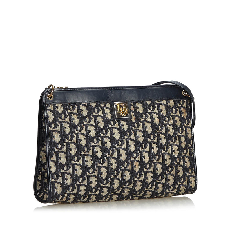 Dior Oblique Canvas Shoulder Bag (SHG-27927)