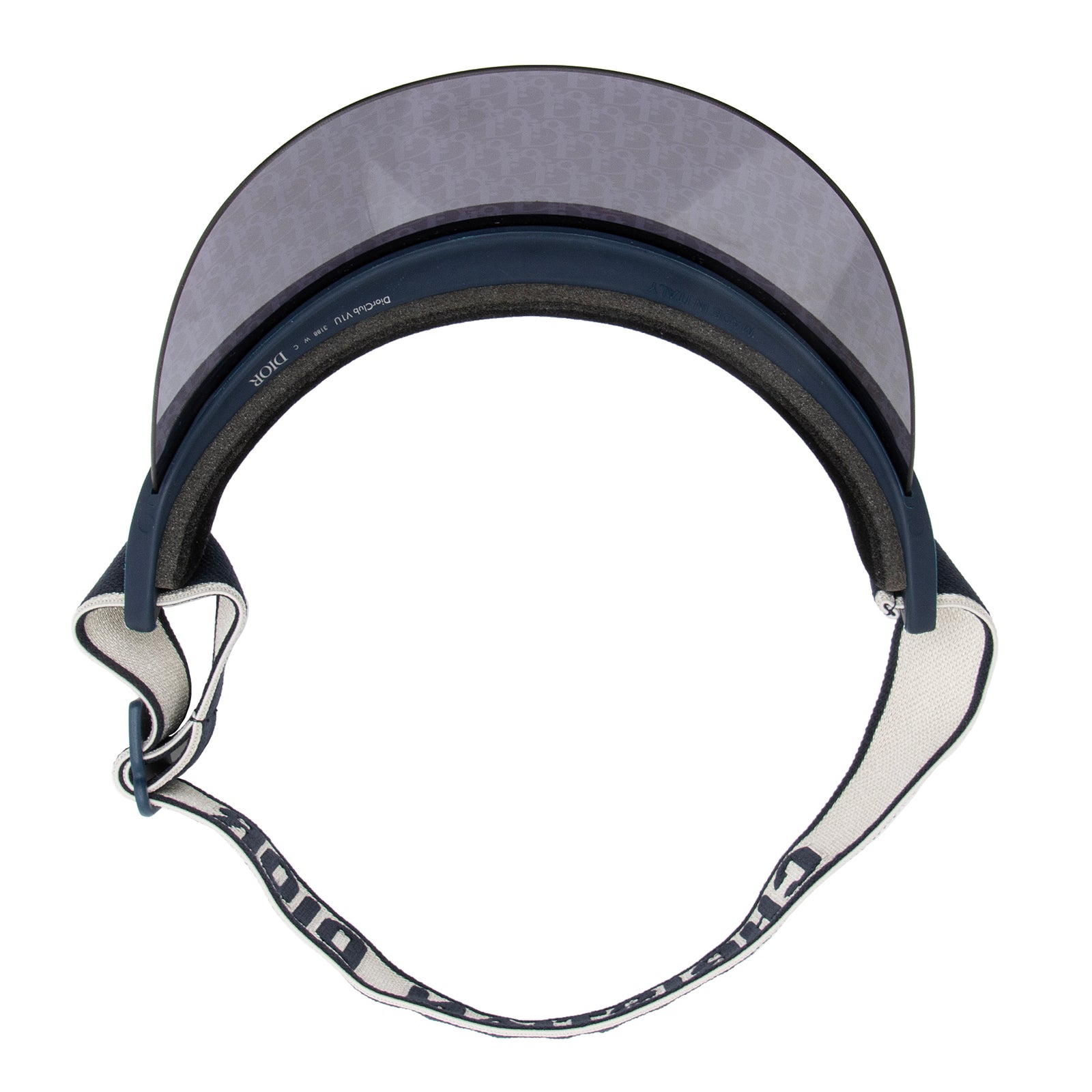 Dior Oblique Visor Dior Oblique Club Shield Visor (SHF-23129) – LuxeDH