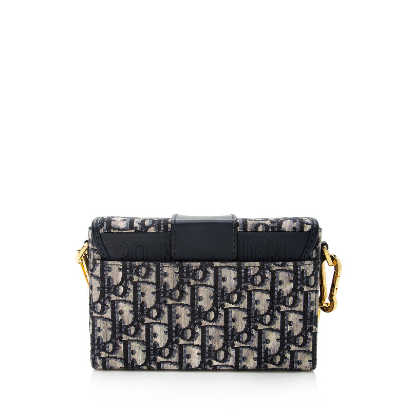 Dior Oblique Montaigne 30 Box Shoulder Bag (SHF-22436) – LuxeDH