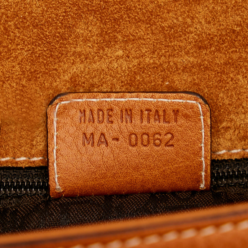 Dior Saddle Leather Crossbody Bag (SHG-36128)
