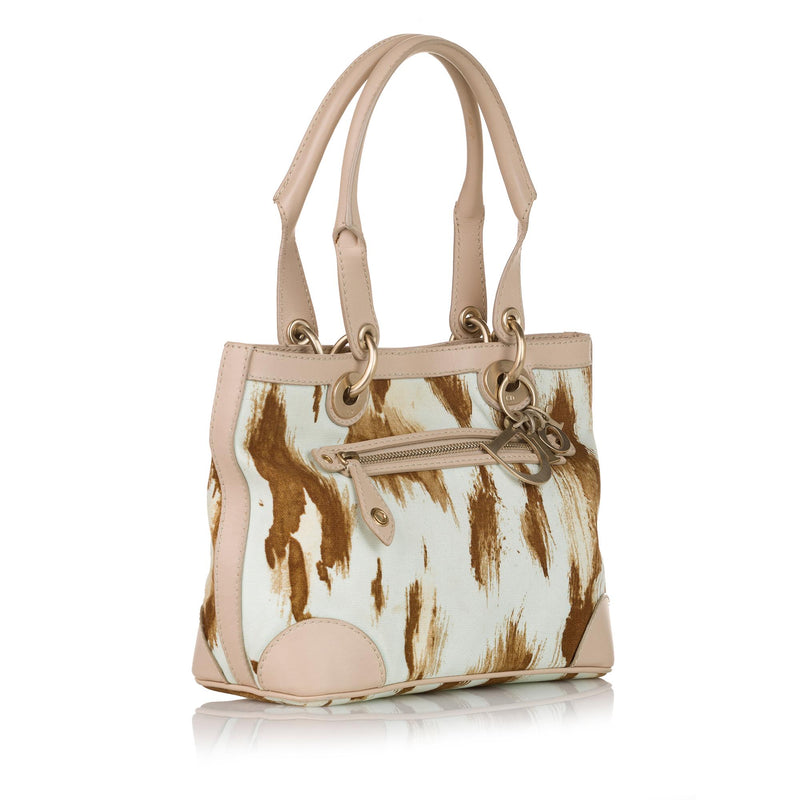 Dior Saint Tropez Canvas Handbag (SHG-34115)