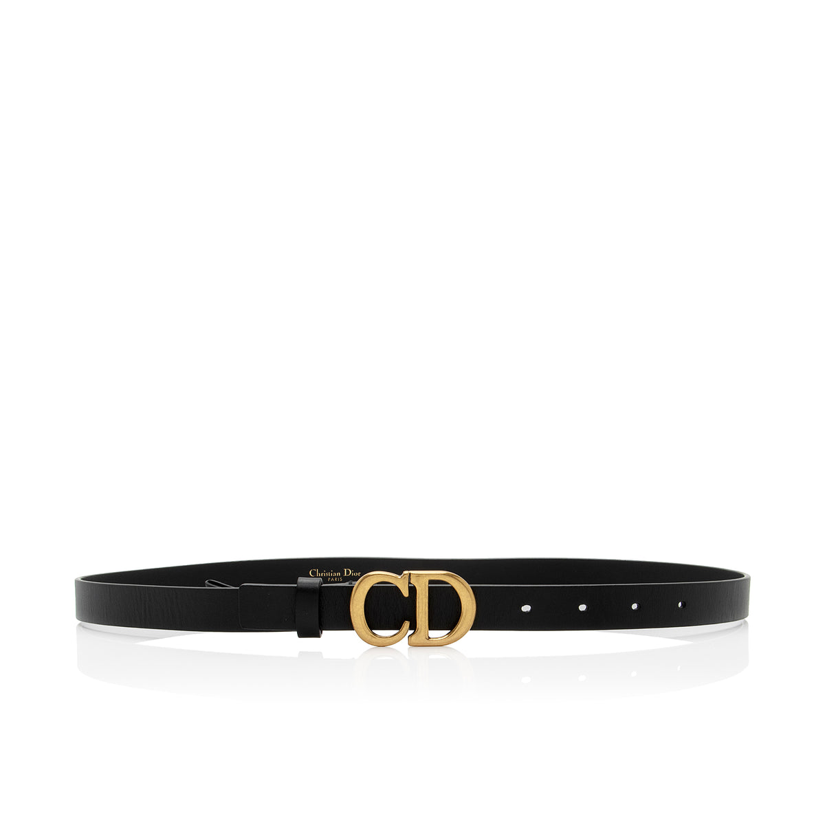 Dior Smooth Calfskin CD Belt - Size 34 / 85 (SHF-2YLzUu)