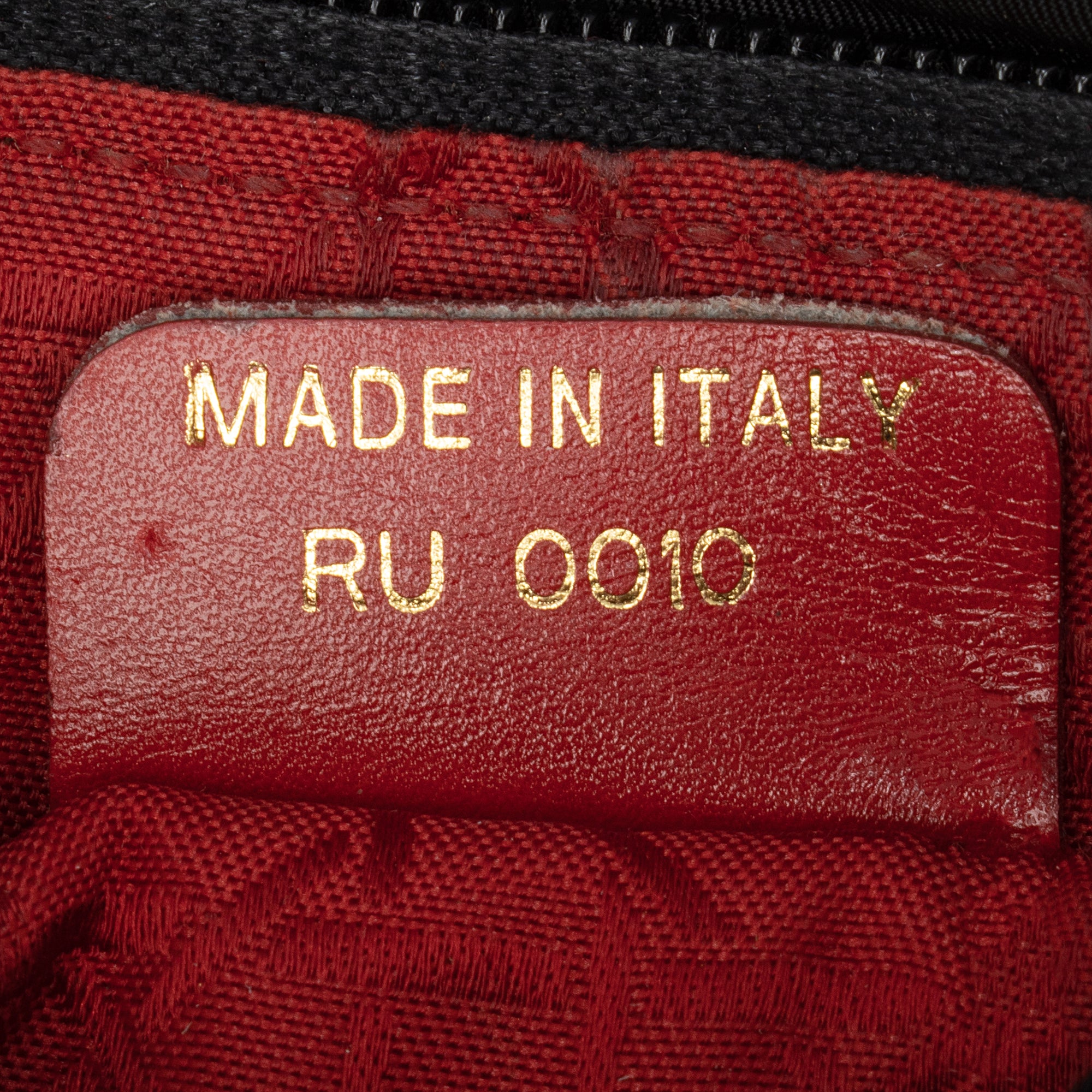 Dior Vintage Nylon Lady Dior Medium Tote (SHF-23881)