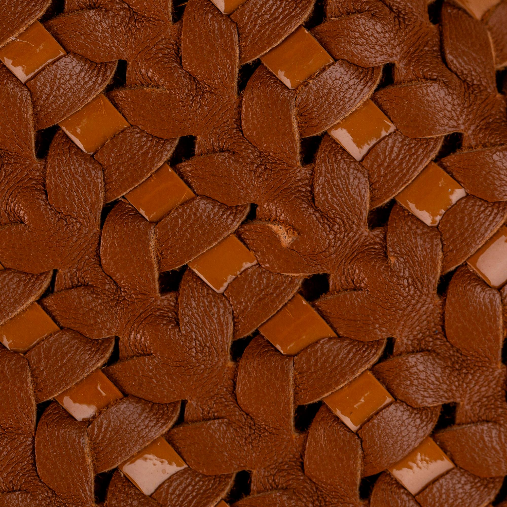 Dior Woven Soft Lady Dior Leather Tote Bag (SHG-25954)