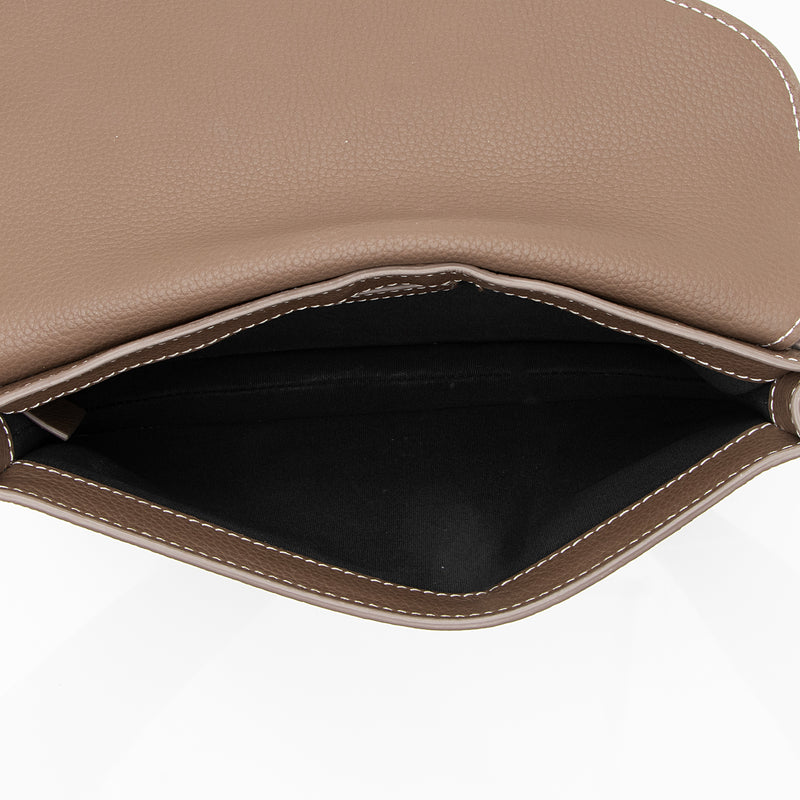 Dior X KAWS Grained Calfskin Saddle Pouch Messenger Bag (SHF-22431