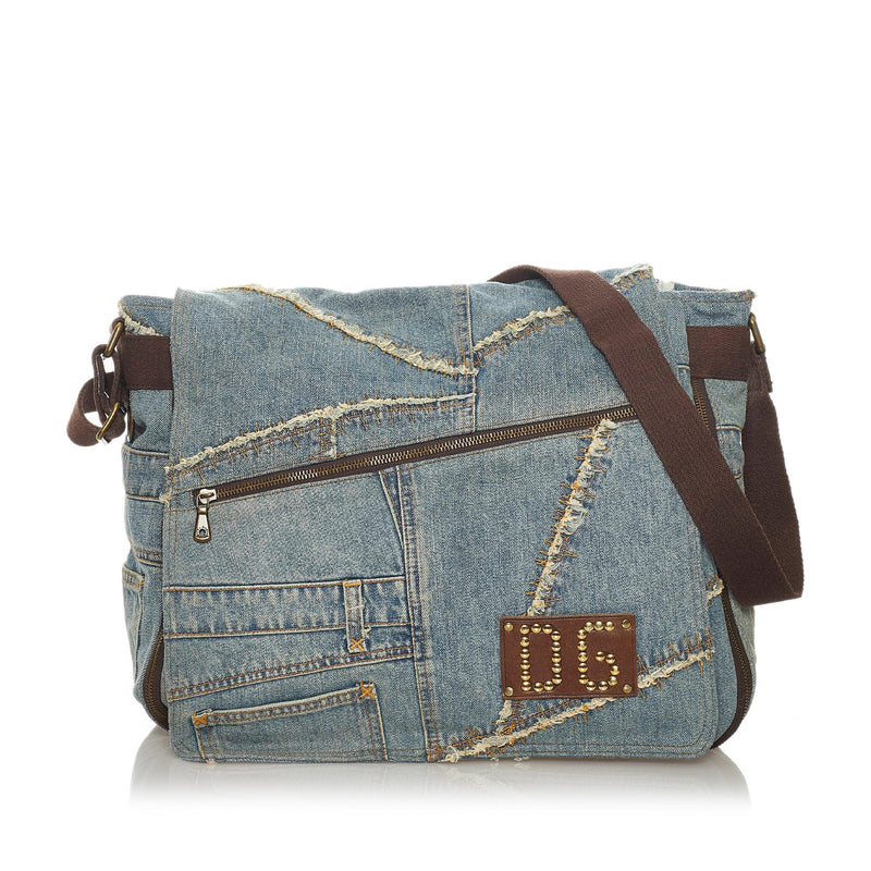 Dolce & Gabbana Denim Crossbody Bag (SHG-28810)