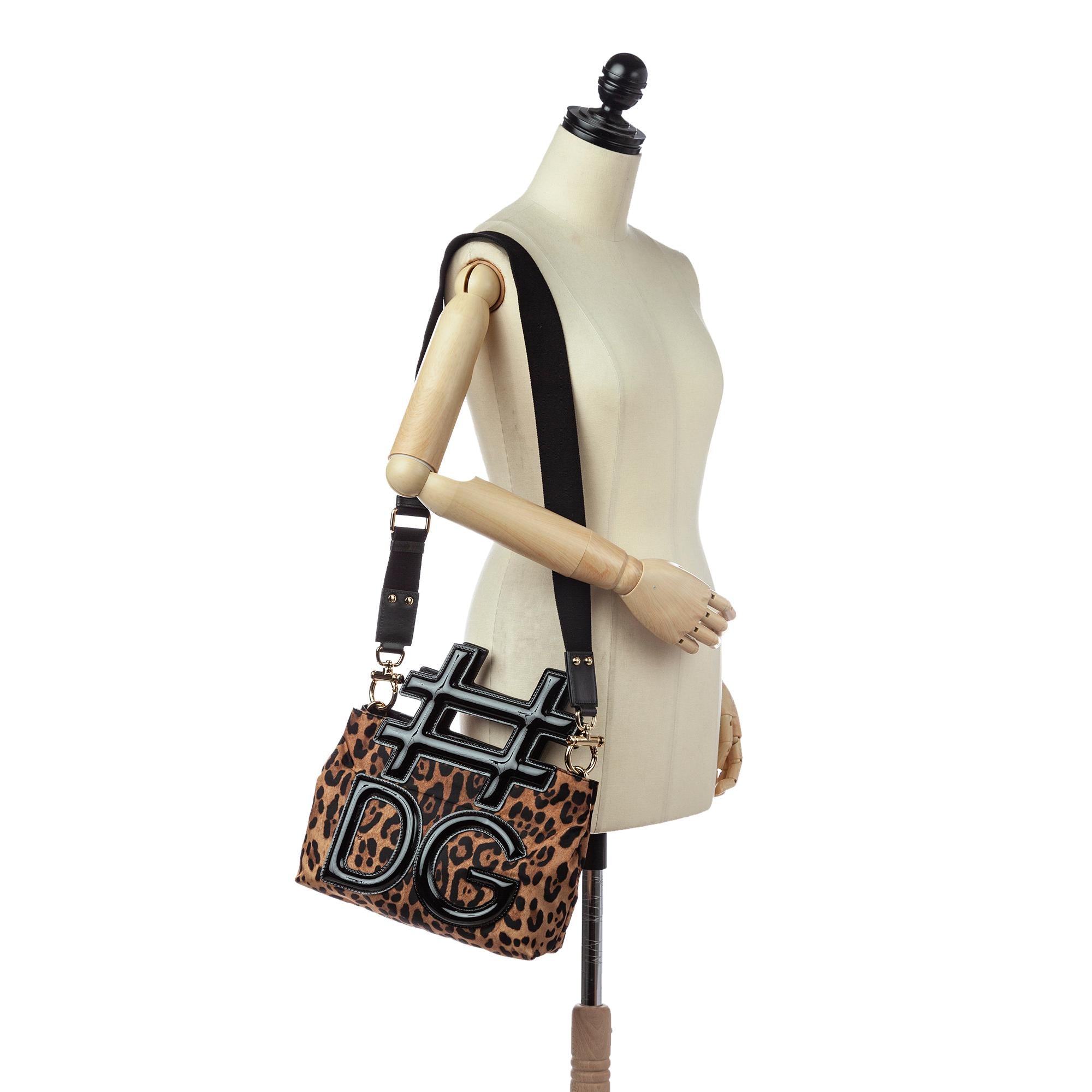 Dolce & Gabbana Printed Instabag Nylon Satchel (SHG-30555)