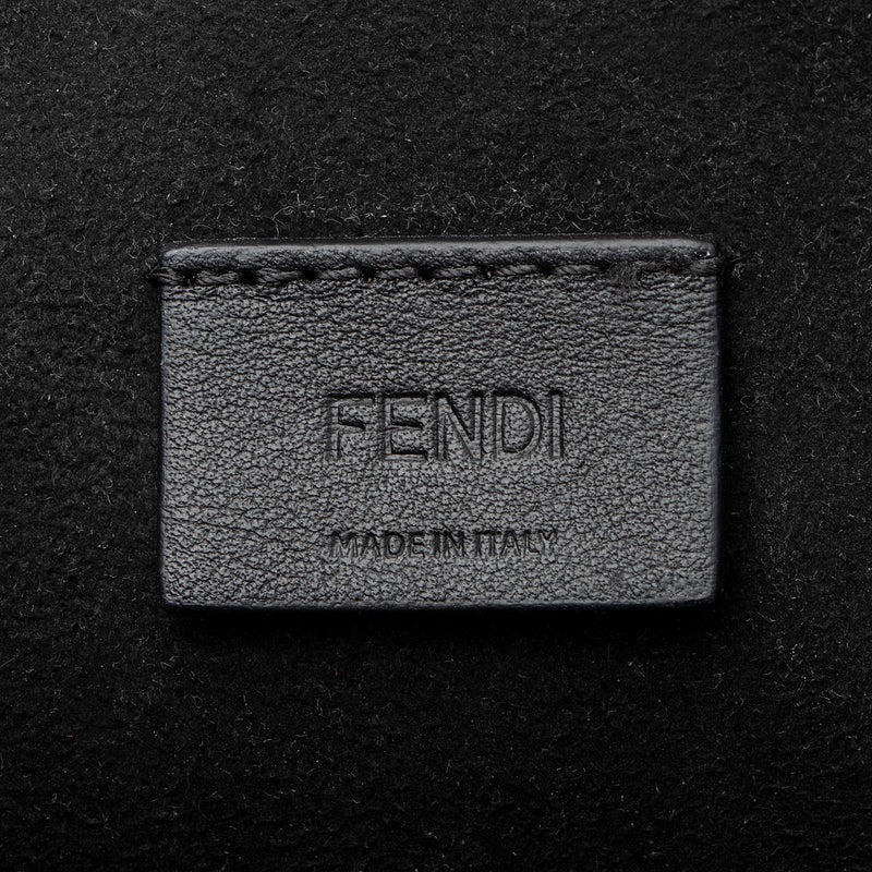 Fendi Calfskin Crystal Fab Small Crossbody Bag (SHF-22238)
