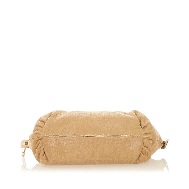 Fendi Chains Leather Tote Bag (SHG-20146)