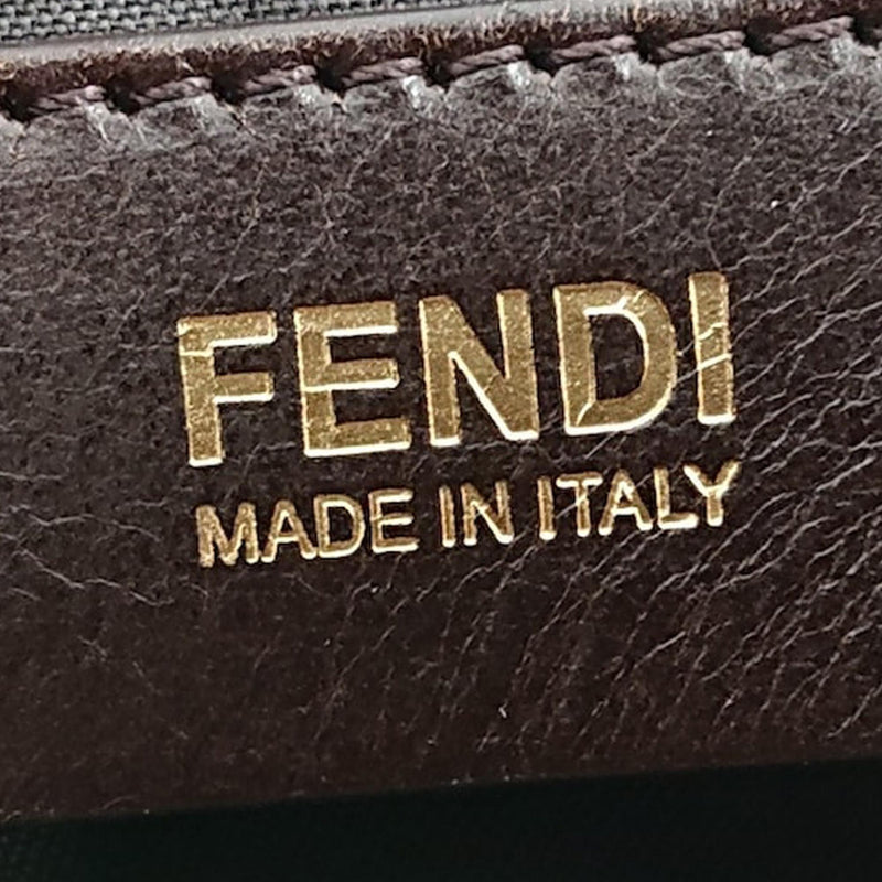 Fendi Chains Leather Tote Bag (SHG-36421)