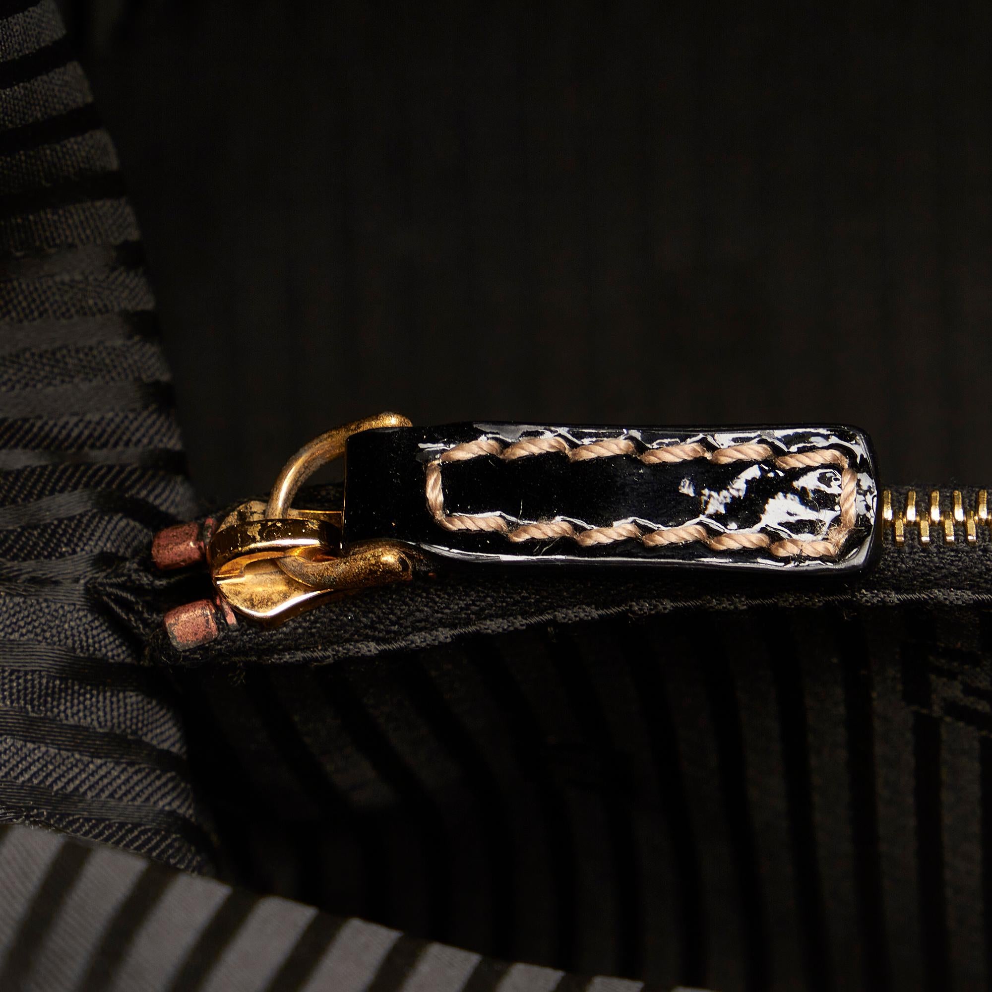 Fendi Chameleon Patent Leather Satchel (SHG-26854)