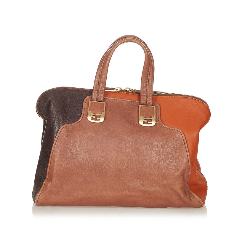 Fendi Authenticated First Leather Handbag