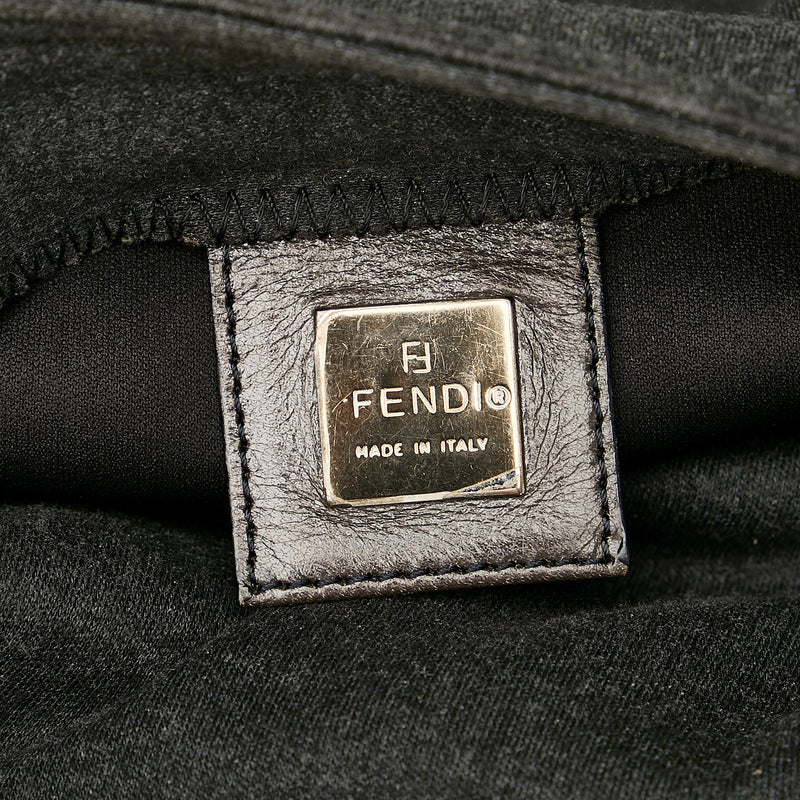 Fendi Cotton Mamma Baguette Shoulder Bag (SHG-32501)